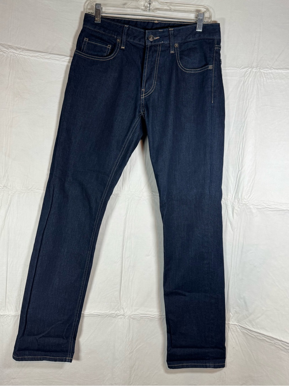 Jomers Men’s Dark Wash Slim Fit Jeans 30x32 Made in Egypt 99% Cotton